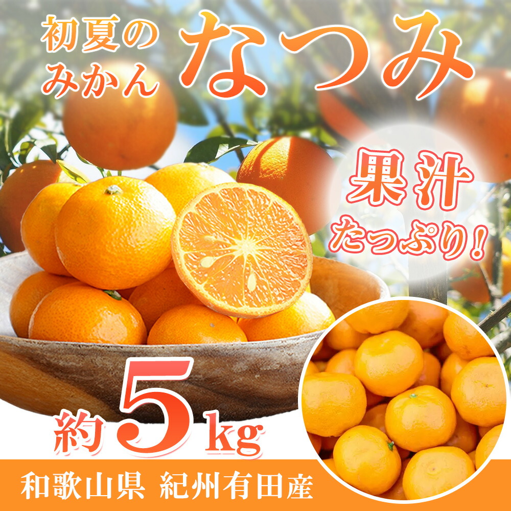 G7072_【2027年先行予約】初夏のみかん なつみ5kg