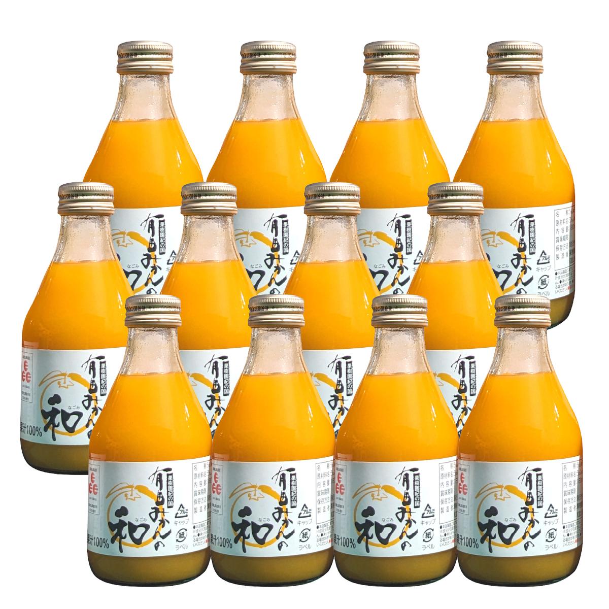 ZY6104n_果樹園紀の国 有田みかんの和 180ml 12本入