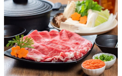 ▼熊野牛 リブローススライス すき焼き・しゃぶしゃぶ用 500g　国産牛 リブロース スライス 【mtf311-rib-500B】