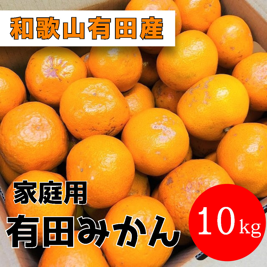家庭用 有田みかん 10kg (約89個～95個)