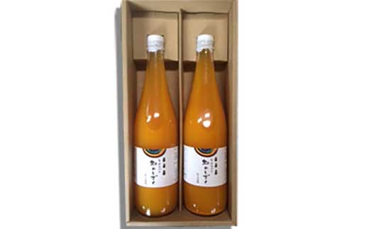 有田みかんストレートジュース 虹のしずく 720ml 2本ギフトセット