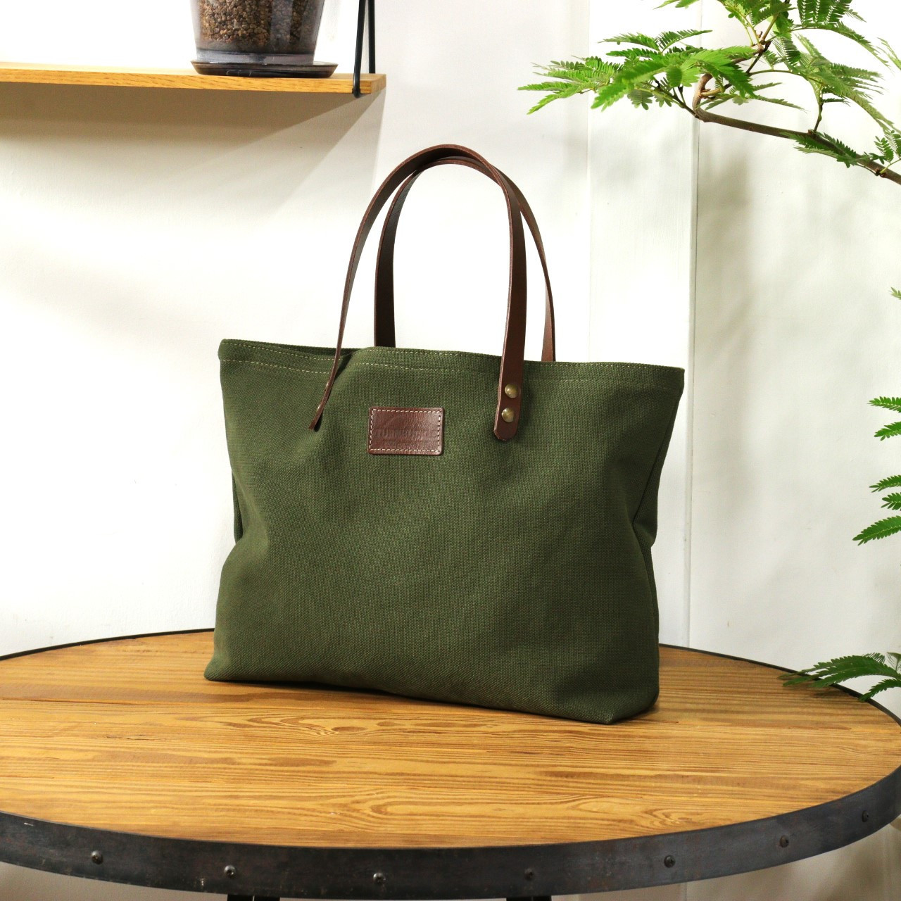 帆布トートバッグ【グリーン】