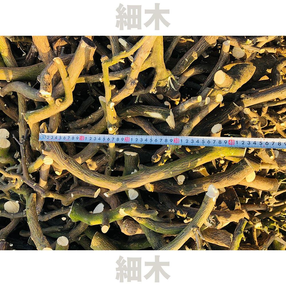 薪 キャンプ用 有田みかんの薪10kg(細木のみ)