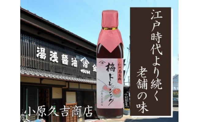 南高梅しそ漬梅干1kgと梅ドレッシング1本　美浜町 ※離島への配送不可