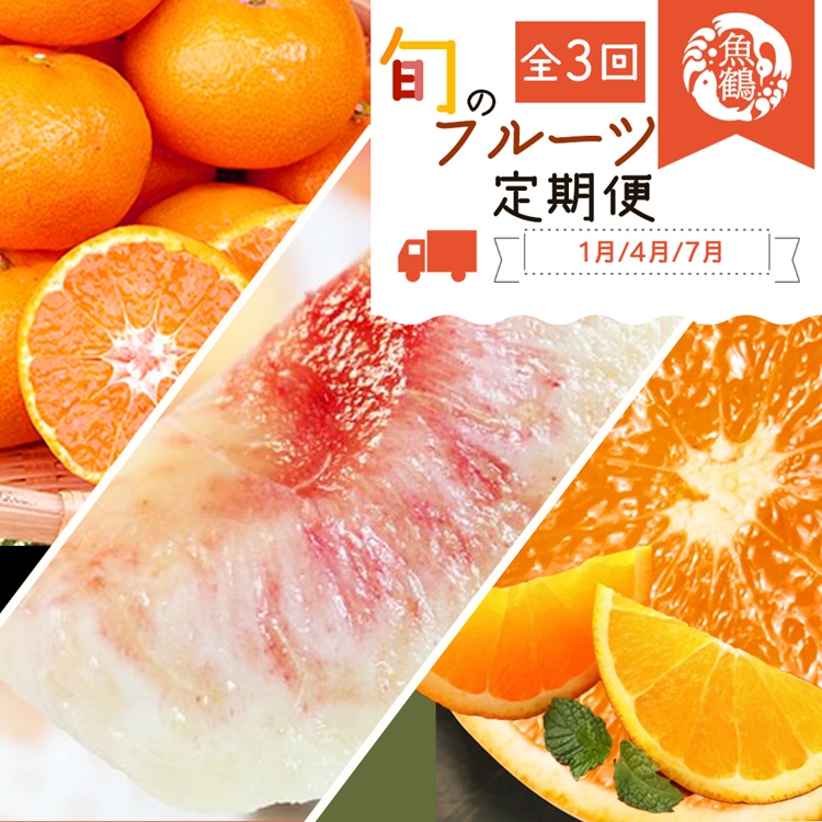 〈定期便〉【1・4・7月 全3回】紀州和歌山産旬のフルーツセット(みかん・清見・桃)