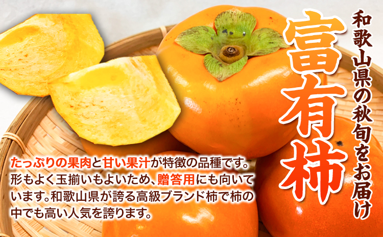 ＊先行予約＊和歌山 秋の味覚 富有柿 約7.5kg 株式会社魚鶴商店《2026年11月中旬-12月上旬頃出荷》和歌山県 日高町 柿 富有柿 フルーツ くだもの 果物 かき