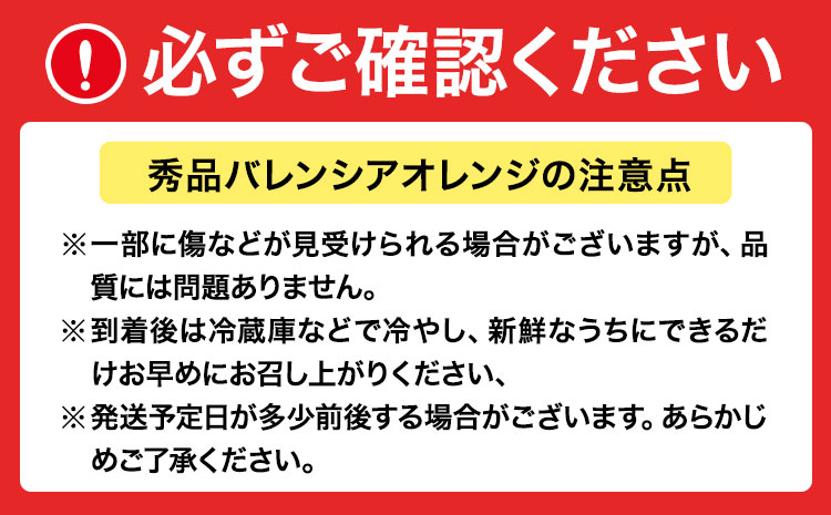 【秀品】【先行予約】希少な国産バレンシアオレンジ 2.5kg  株式会社魚鶴商店《2025年6月下旬-7月上旬出荷》和歌山県 日高町