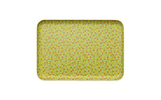 タツクラフト 友禅和紙トレー L 39cm 2枚セット 桜 金平糖 緑 【Tk325】【ttcf922-yul-9】