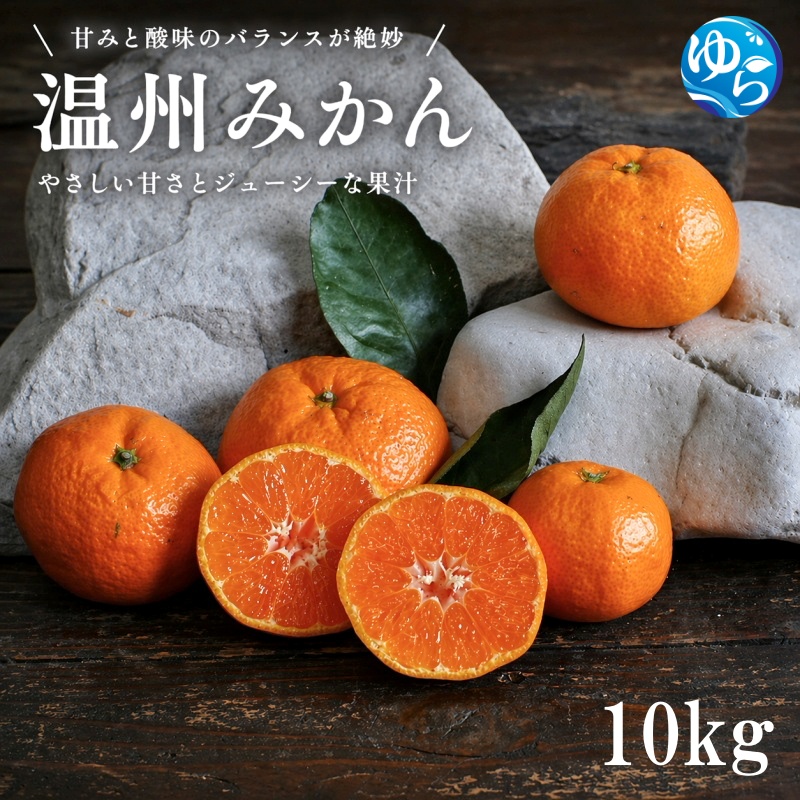 温州みかん 10kg サイズ混合 / 温州 みかん 柑橘 由良町 果物 フルーツ 小玉 大玉 サイズ混合 くだもの 産地直送 和歌山 ※2026年11月中旬から12月下旬頃に順次発送【 iism004-p-10】