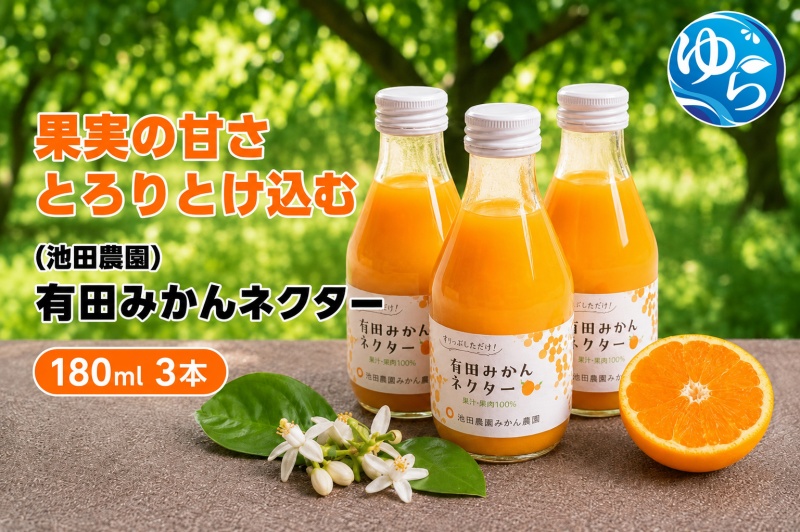 みかん ネクター 100％ ジュース / 温州みかん 有田みかん 果汁 無添加 柑橘 和歌山 5000円 180ml 720ml ※北海道・沖縄・離島への配送不可 //drink 【ikd100-to180-3A】
