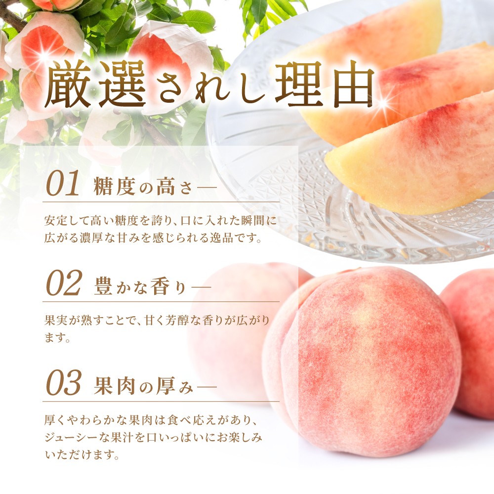 【2026年発送分先行予約】数量限定！【モモ】川中島白桃 約2kg 6個入 100個に1個の特選最上級秀品！ こだわり農家厳選！【2026年7月末から8月末順次発送】/ 和歌山県 もも 桃 高級 贅沢 特選 【kgr036】 