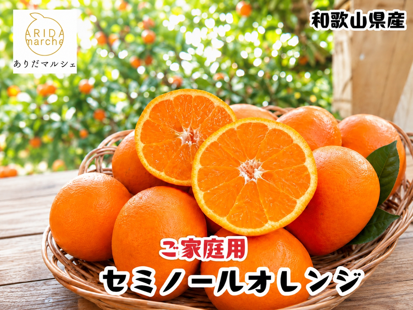 有田 育ちの爽快 セミノールオレンジ 家庭用 10kg+200g(補償分) / みかん 高級 くだもの 晩柑 柑橘 和歌山 ※2026年4月上旬～5月下旬順次発送 ※北海道・沖縄・その他離島地域は発送不可【ard016-c-10C】