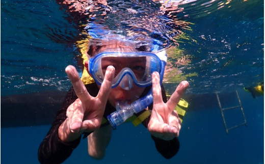 【2026年6月～10月】ボートシュノーケリングをプチクルーズ感覚で体験！ / スノーケリング 海 船 マリンスポーツ 体験 観光 レジャー アウトドア 和歌山県 由良町【scbs001】