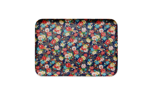 タツクラフト 友禅和紙トレー L 39cm 2枚セット 桜 牡丹文 【Tk329】【ttcf922-yul-13】