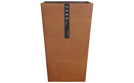 ユーロスタイルBOX Ｍ角 6.7L 2個組チーク タツクラフト 【Tk123】【ttcf922-muro-ch】