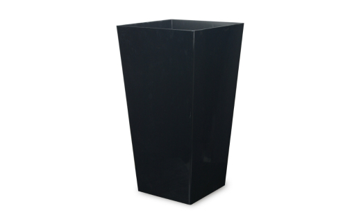 蒔絵調 ダストボックス L角 9.5L 金雲ブラック タツクラフト 【Tk151】【ttcf922-maki-kbl-9d5】