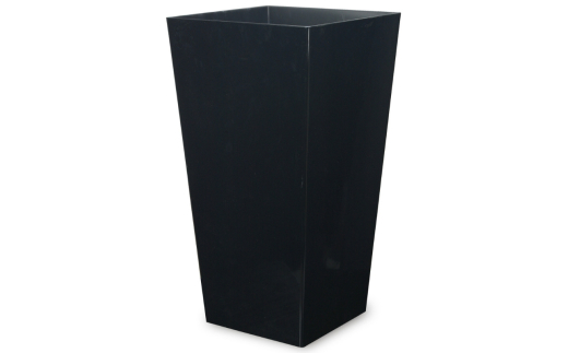 蒔絵調 ダストボックス L角 9.5L 桜ブラック タツクラフト 【Tk143】【ttcf922-maki-sbl-9d5】