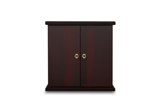 タツクラフト 紀州塗り ミニ仏壇 小 黒柿 木目 【Tk282】【ttcf922-butu-swd】