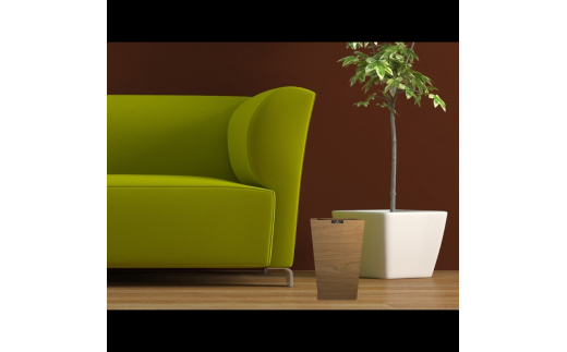 タツクラフト Bosk バスク ダストボックス スクエア 7Lブラウン 【Tk297】【ttcf922-db-br-7】