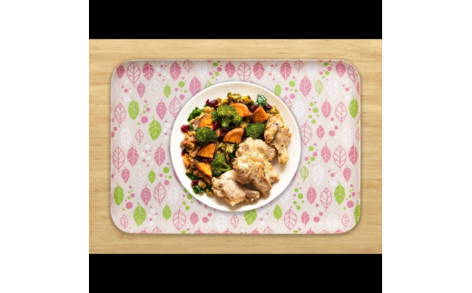 友禅染和紙トレー L 39cm 2枚セット スプリング リーフ ピンク タツクラフト 【Tk295】【ttcf922-yuz39-spr】