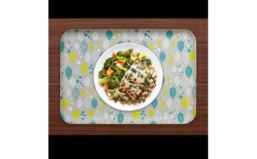 友禅染和紙トレー L 39cm ２枚セット ウインターリーフ グレー タツクラフト 【Tk293】【ttcf922-yuz39-win】