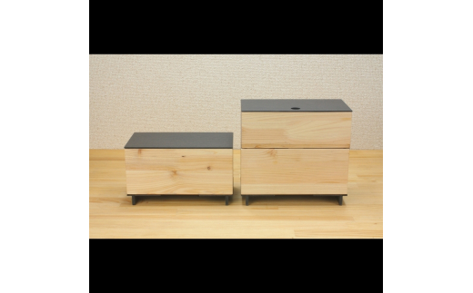 タツクラフト ひのき張り マスク収納ボックス 1段 【Tk271】【ttcf083】