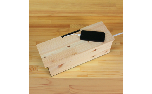 タツクラフト ひのき張り ケーブルBOX L 【Tk278】【ttcf088】