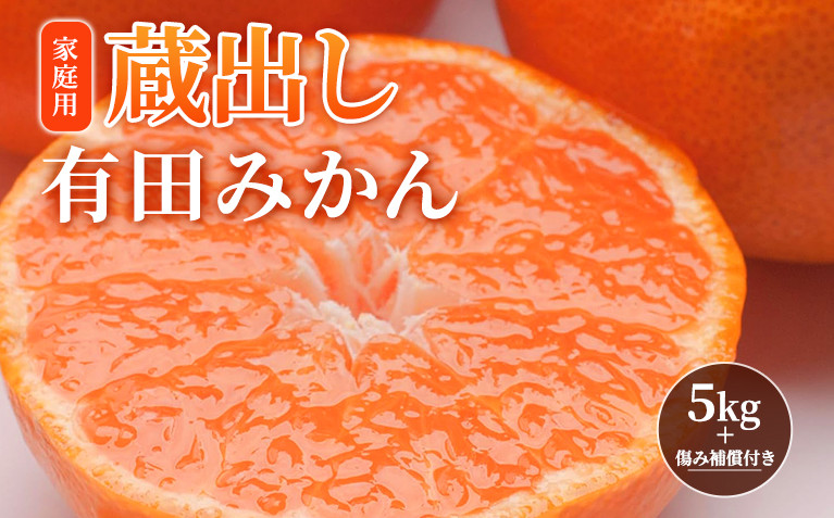 ［先行予約］家庭用 蔵出しみかん5kg+250g（傷み補償分）［2027年1月中旬から2027年2月末日頃、順次発送予定］［IKE242］