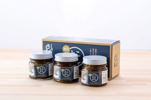 自家製とこぶし煮付け　130g×3【和歌山県優良県産品「プレミア和歌山」認定品】