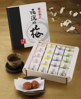 極選の梅 木箱 1箱20粒入り ［Kn12］
