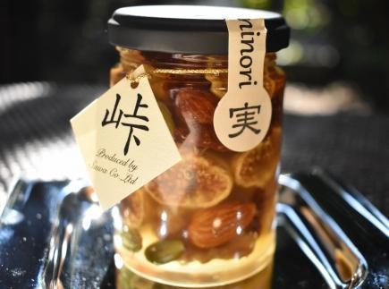 ナッツ・ドライフルーツの蜂蜜漬【峠の実】 熊野古道 峠の蜂蜜×ナッツ・ドライフルーツ 【SW61】