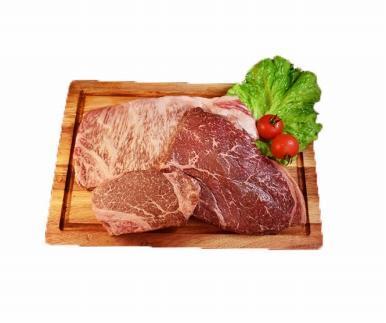 【熊野牛】ステーキバラエティセットミニ (粉山椒付) 【SW42】