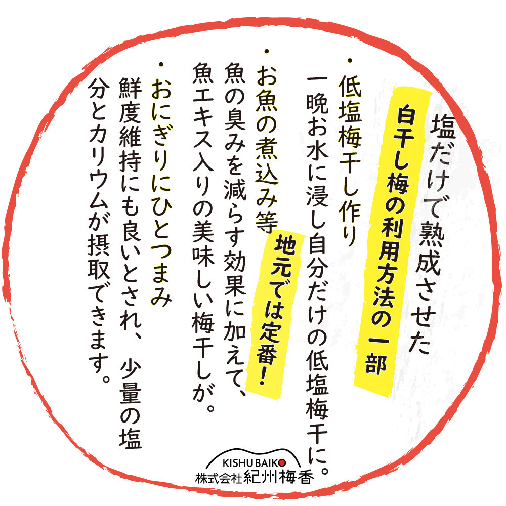 無添加 昔ながらの梅干し 塩のみで漬けたすっぱい梅干し 1kg（500gパック×2個）塩分20％ 3年熟成品 食感カリカリ ガリ梅 皮硬め 20-GARI ［KU9］