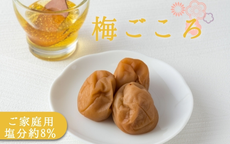 ご家庭用梅干し　梅ごころ　500g / みなべ町 梅干 うめぼし ウメ はちみつ梅 はちみつ入り はちみつ漬け 家庭用 紀州南高梅 南高梅 簡易包装 お弁当 おにぎり【mrt003】【mrt003】