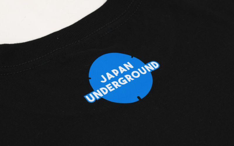 みなべ町 マンホールTシャツ【Lサイズ・黒】jpnug002-7A