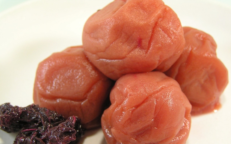 てっちゃんの梅(しそ漬け梅) matunou003A