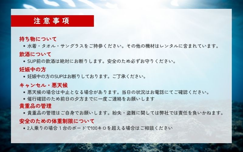 【SUP】絶景の海を海上散歩！サンマリン SUP体験（2名様） 【smr002】