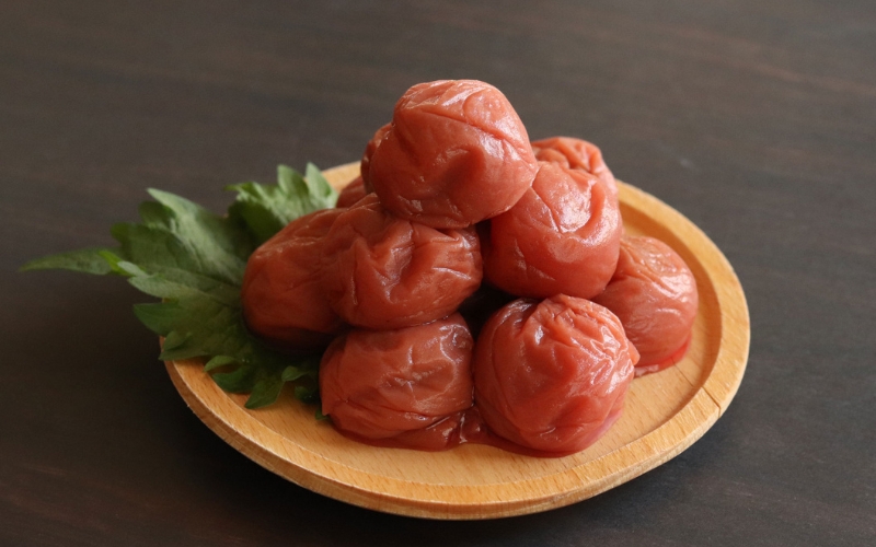 【塩分約10％】和歌山県紀州南高梅つぶれ  しそ漬け 訳あり 500g×2 agrjpn004A