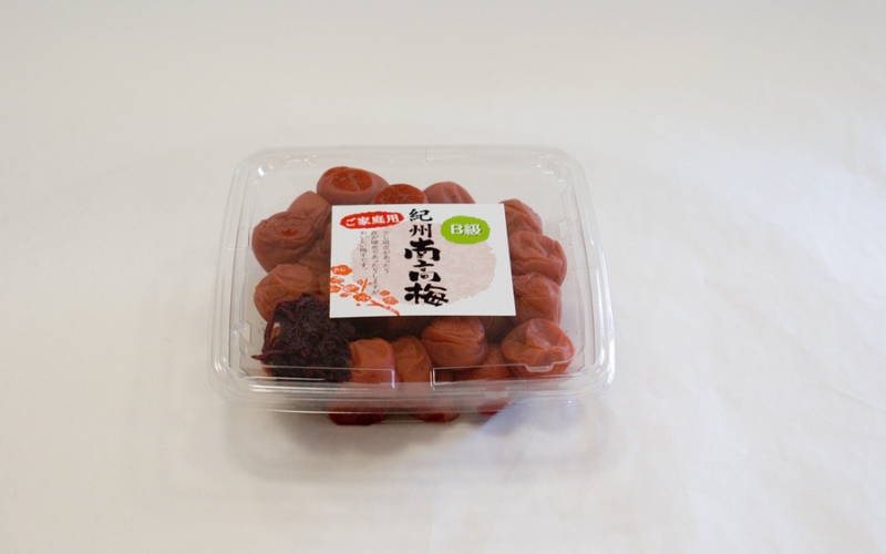 紀州南高梅 昔ながらのしそ漬 家庭用B級 900g sekifz009B　塩分約20％