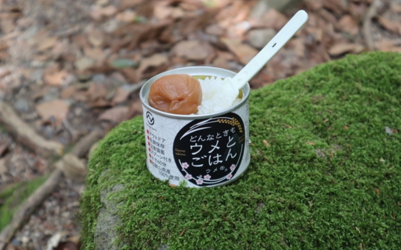 ウメ缶 どんなときもウメとごはん 12缶 | 【缶詰 防災】ngao009A