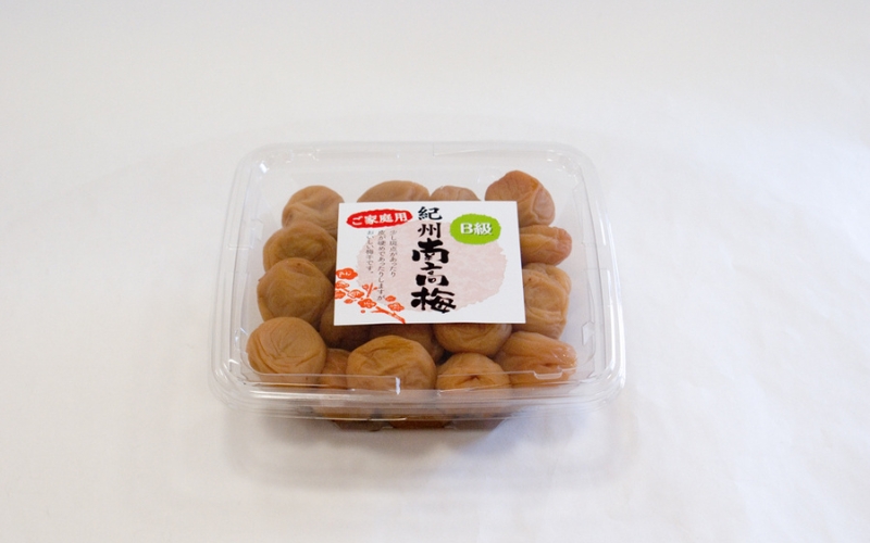 紀州南高梅 ほのか 家庭用B級 600g 塩分約5％　sekifz018B