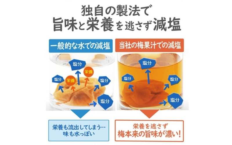 特選A級 紀州南高梅 味わい4種バランスセット800g 千年の知恵 / はちみつ梅 はちみつ漬け しそ梅 紫蘇梅 しそ漬け うす塩梅 こんぶ梅 こんぶ漬け 昆布梅【hoso001A】