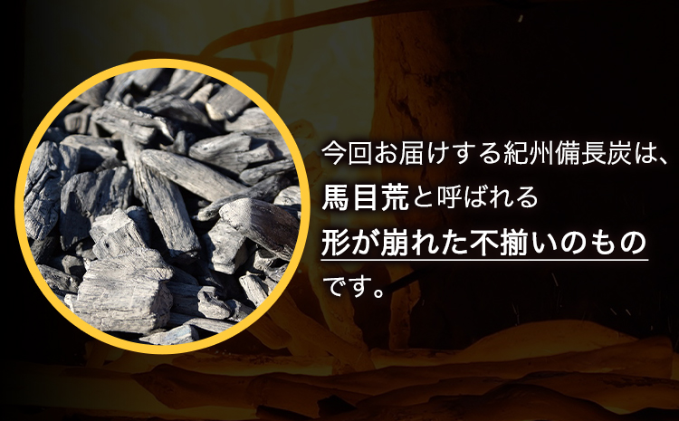 紀州備長炭 馬目荒 約15kg 株式会社紀 《30日以内に出荷予定(土日祝除く)》 和歌山県 日高川町 備長炭 炭 プロの 料理人 愛用