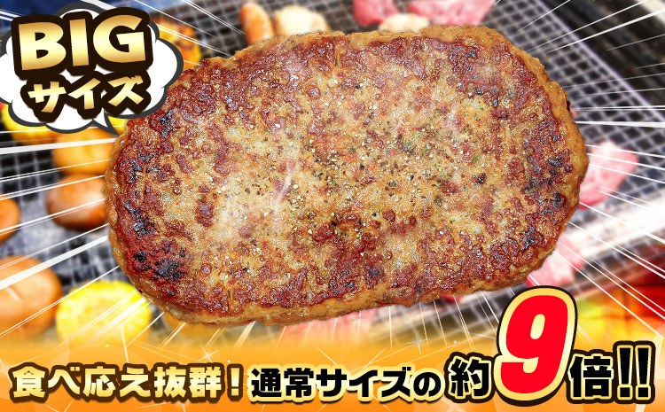 牛肉 ハンバーグ 熊野牛 MEGAバーグ 1350g 株式会社Meat Factory《30日以内に出荷予定(土日祝除く)》和歌山県 日高川町 熊野牛 黒毛和牛 惣菜 送料無料