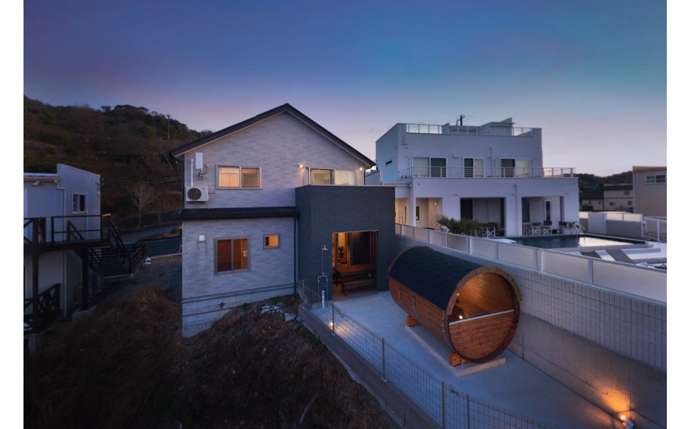 【クリスタル別荘白浜 丘の街】一棟貸切別荘(ペア宿泊)（1泊素泊まり）