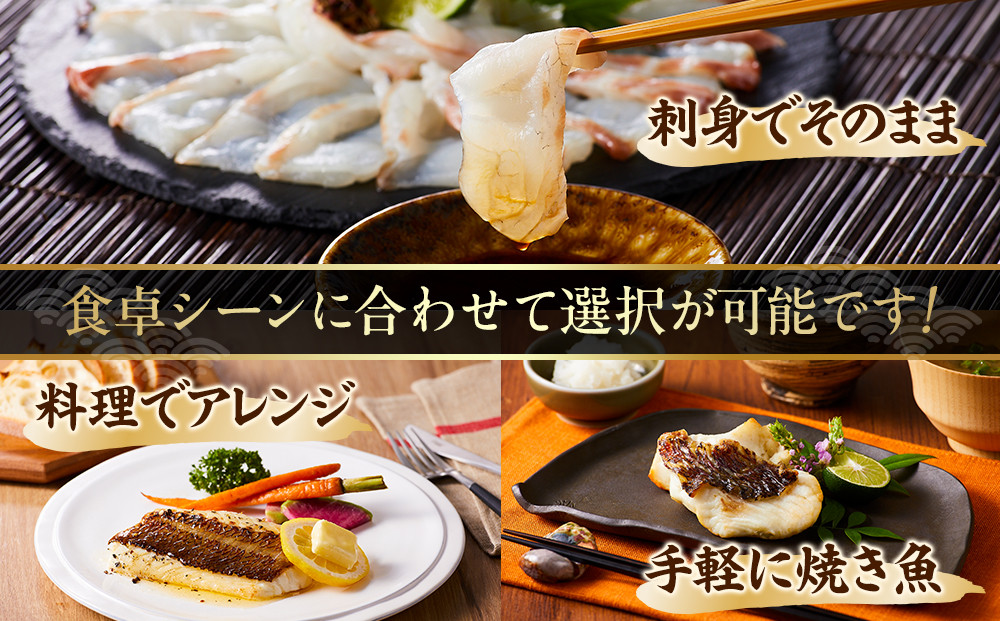 活〆 真鯛 塩焼き  100g × 3パック