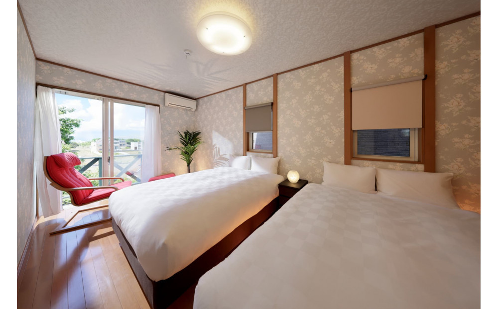 【クリスタル別荘白浜 丘の街】一棟貸切別荘(ペア宿泊)（1泊素泊まり）