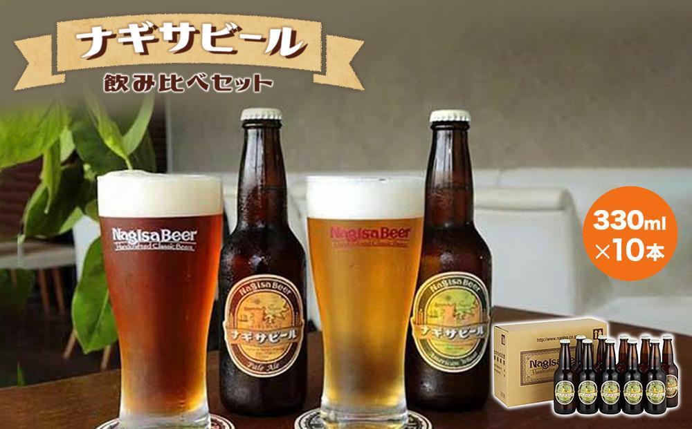 【父の日ギフト】ナギサビールの定番商品2種（330ml×10本）飲み比べセット【受付は6月9日迄】【配送は6月16日着限定】