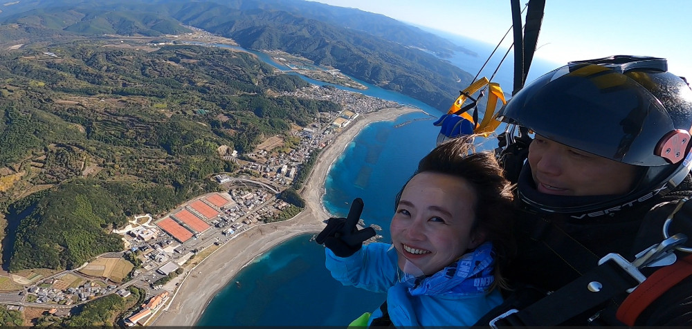 和歌山県南紀白浜 体験スカイダイビング ※注意事項を必ずご確認のうえ、お申し込みください※