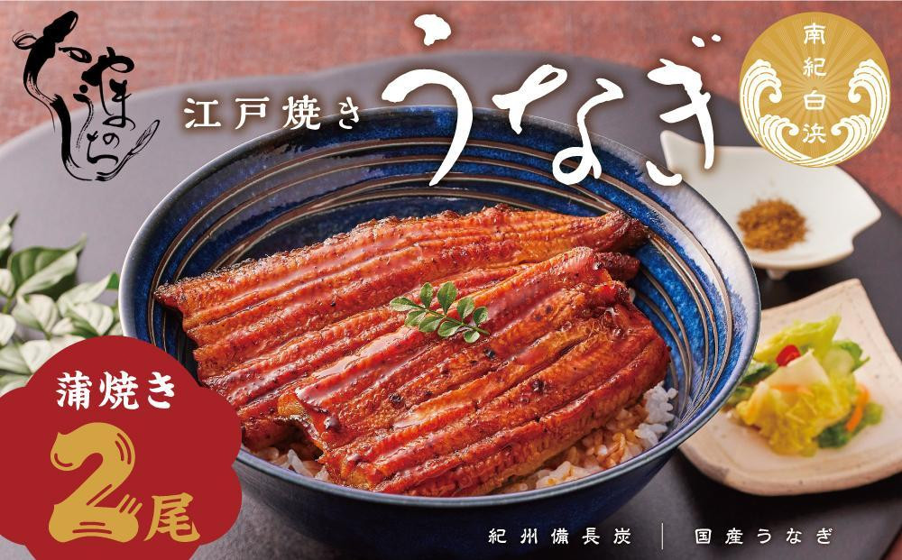 〈うなぎ専門店やまのうち〉江戸焼き うなぎ 蒲焼き 2尾